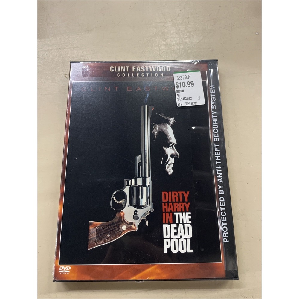 The Dead Pool DVD - Dirty Harry - Clint Eastwood Collection - Sealed